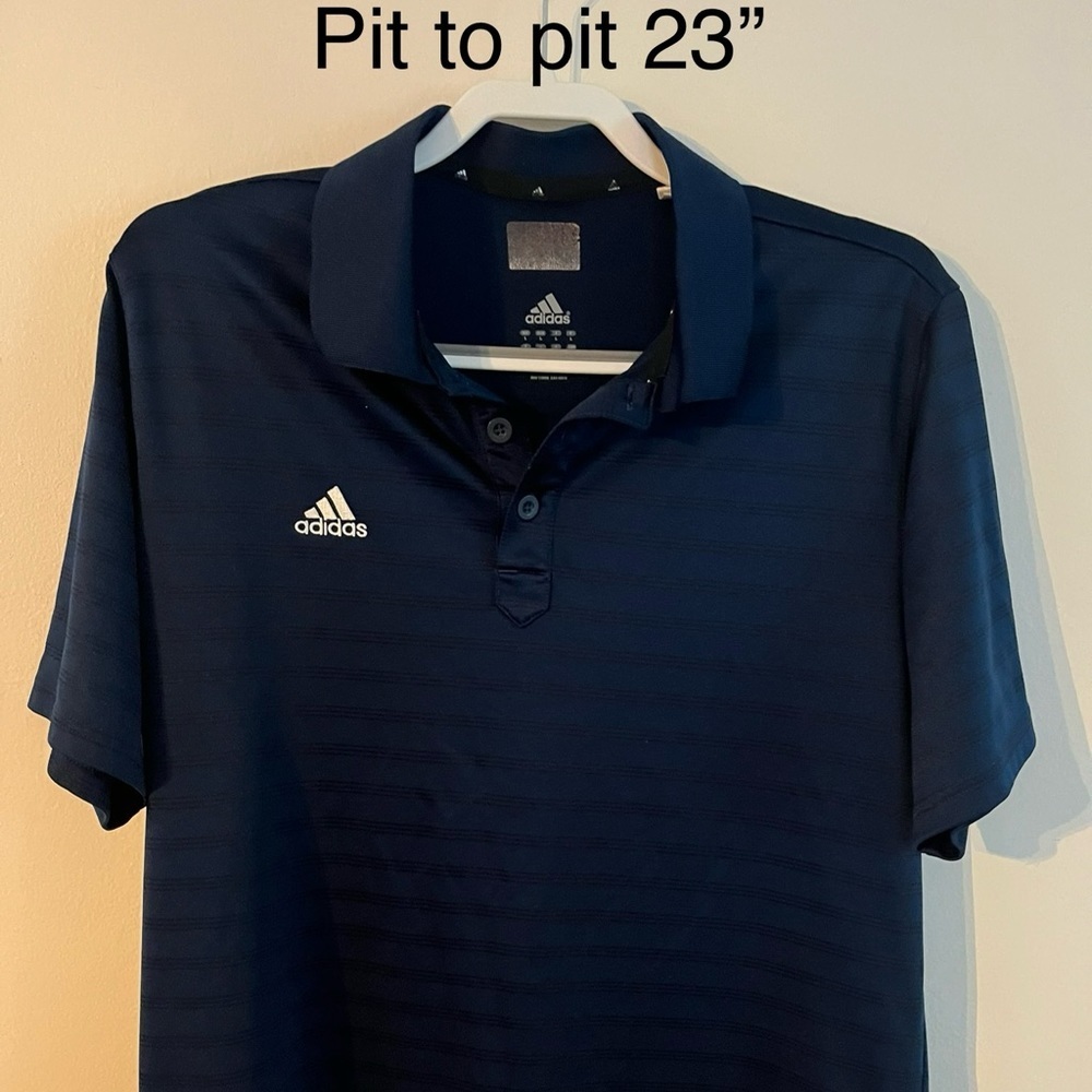 Men’s Adidas LG Navy Polo.